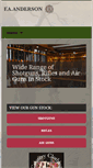 Mobile Screenshot of faanderson.co.uk